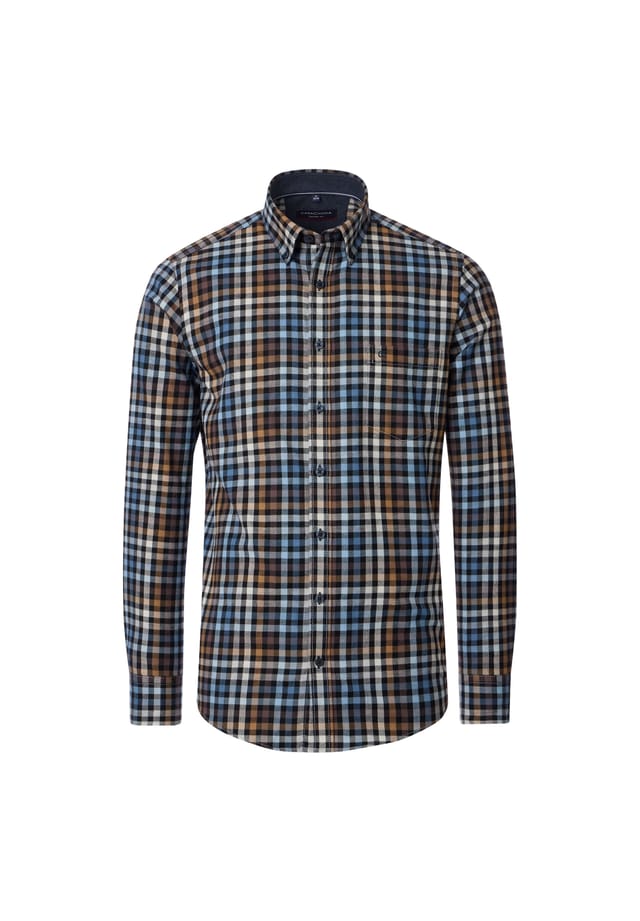 Рубашка фланелевая свободного покроя в клетку Casamoda, синий
Рубашка фланелевая свободного покроя в клетку Casamoda, синий