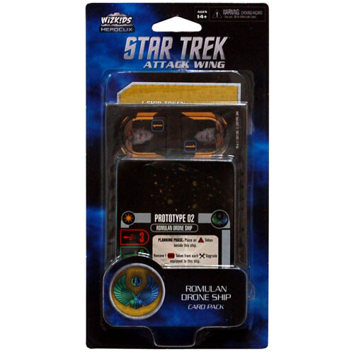 Миниатюра WizKids/NECA Star Trek Attack Wing: Romulan - Romulan Drone Ship Card Pack (Backrooms Sale)
Миниатюра WizKids/NECA Star Trek Attack Wing: Romulan - Romulan Drone Ship Card Pack (Backrooms Sale)