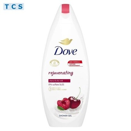 DOVE Омолаживающий крем для душа с молоком вишни и чиа 250мл
DOVE Омолаживающий крем для душа с молоком вишни и чиа 250мл