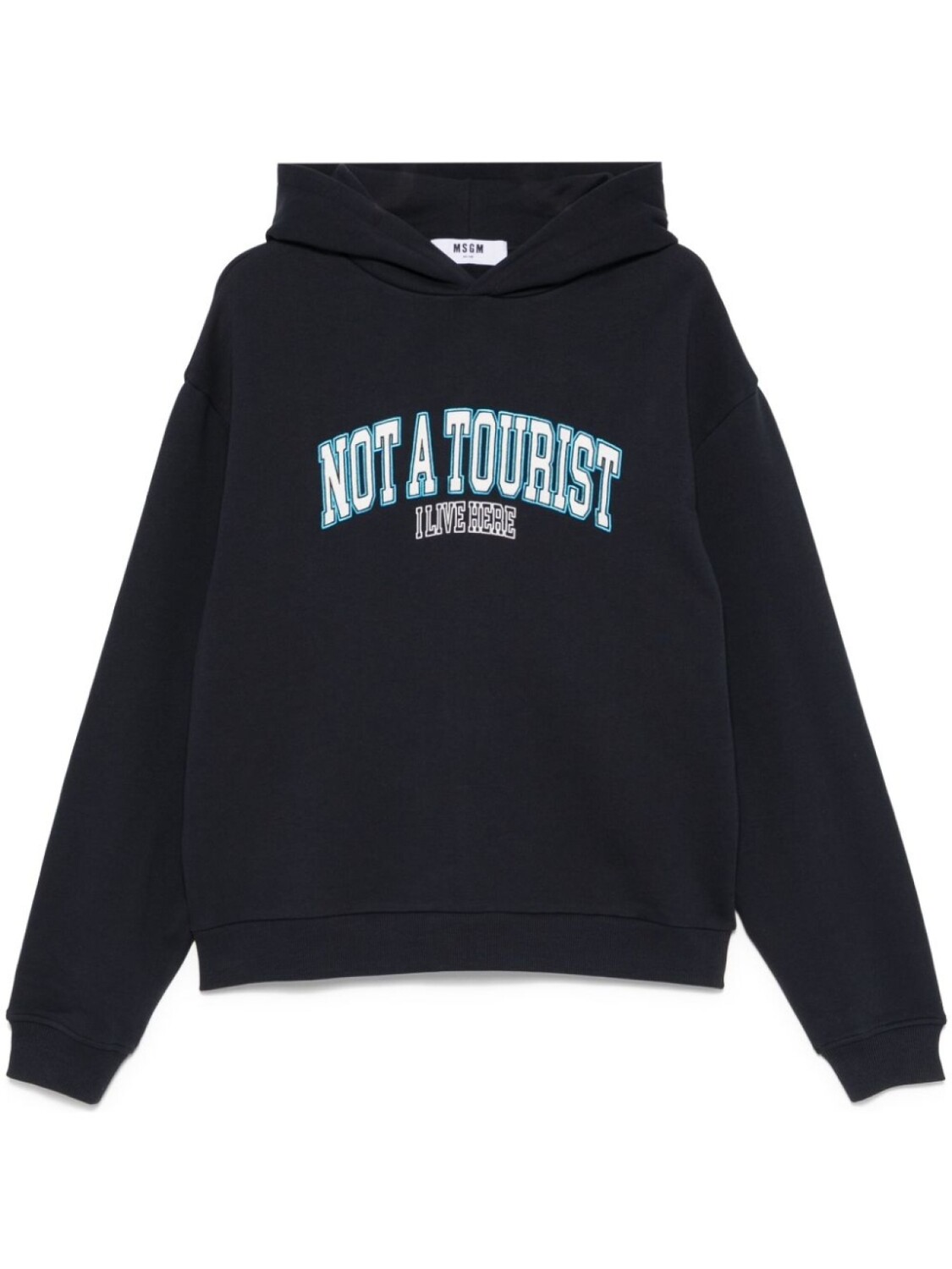 MSGM худи с нашивкой Not A Tourist, синий
MSGM худи с нашивкой Not A Tourist, синий