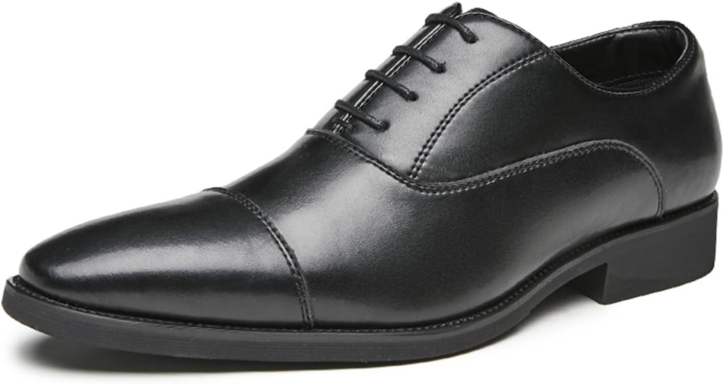 Мужские оксфорды на шнуровке, повседневные классические деловые туфли Abborora, черный
Мужские оксфорды на шнуровке, повседневные классические деловые туфли Abborora, черный