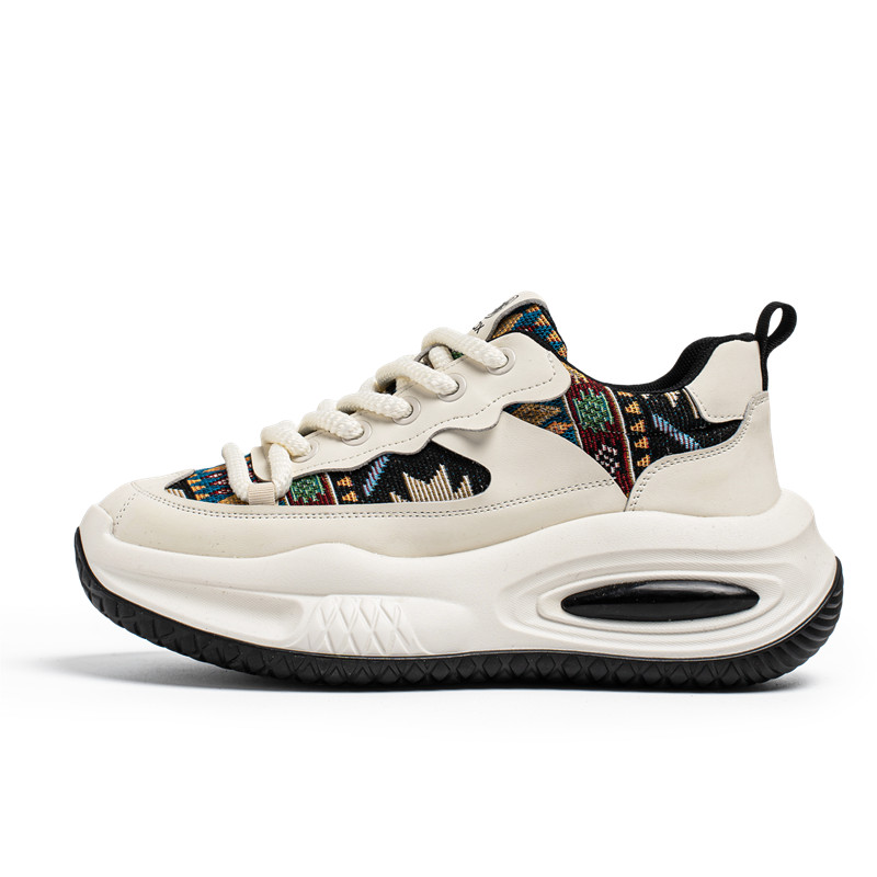 Qiandongmeili Мужские низкие кеды бело-черные, цвет White Black
Qiandongmeili Мужские низкие кеды бело-черные, цвет White Black