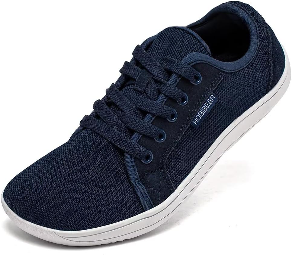 Минималистичные кроссовки HOBIBEAR для женщин и мужчин, Нулевой перепад высоты подошвы, Широкая ширина, Модные кроссовки, темно-синий
Минималистичные кроссовки HOBIBEAR для женщин и мужчин, Нулевой перепад высоты подошвы, Широкая ширина, Модные кроссовки, темно-синий