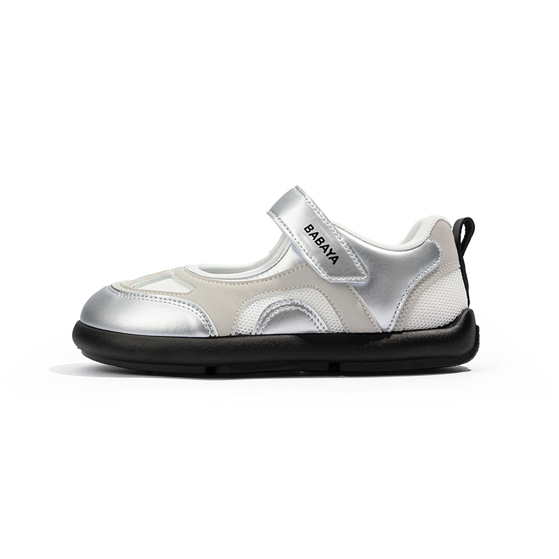 Низкие детские кроссовки для повседневной носки, устойчивые к истиранию и отскоку Babaya, серый 
Низкие детские кроссовки для повседневной носки, устойчивые к истиранию и отскоку Babaya, серый