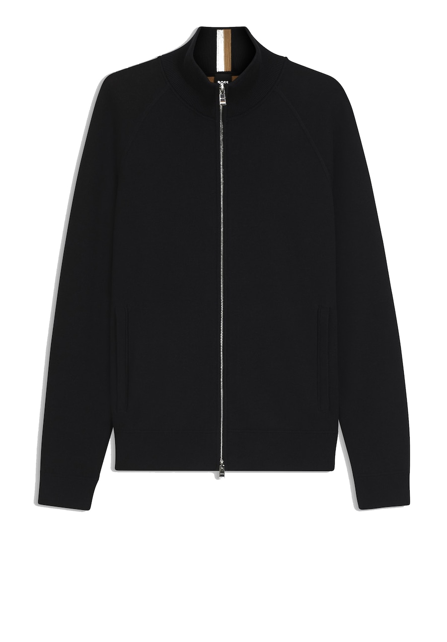 Вязаный кардиган BOSS Idino, черный
Вязаный кардиган BOSS Idino, черный