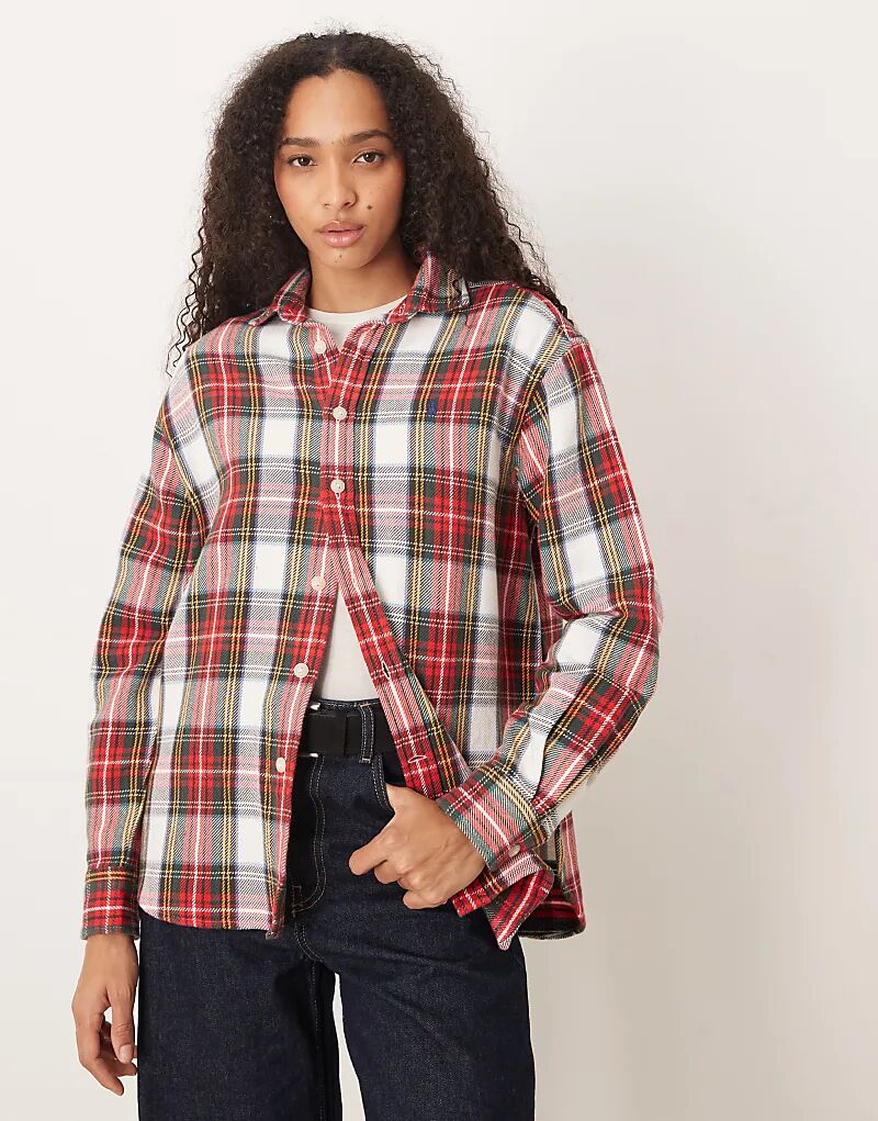 Рубашка Polo Ralph Lauren свободного кроя в клетку с логотипом зеленого цвета
Рубашка Polo Ralph Lauren свободного кроя в клетку с логотипом зеленого цвета