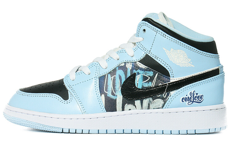Jordan Air Jordan 1 винтажные баскетбольные кроссовки женские, Sky Blue 
Jordan Air Jordan 1 винтажные баскетбольные кроссовки женские, Sky Blue