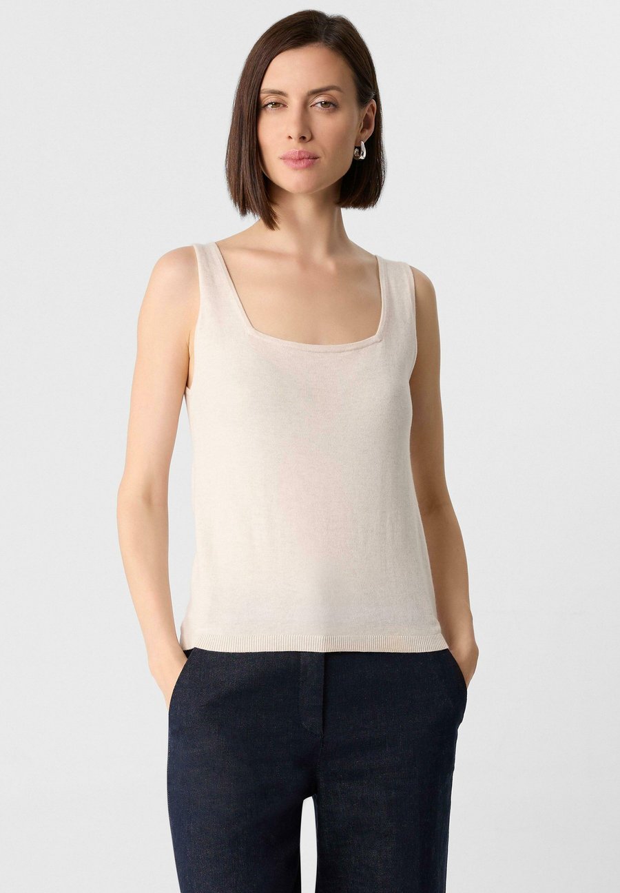 Топ comma Top, Helles Beige/Mottled Beige
Топ comma Top, Helles Beige/Mottled Beige