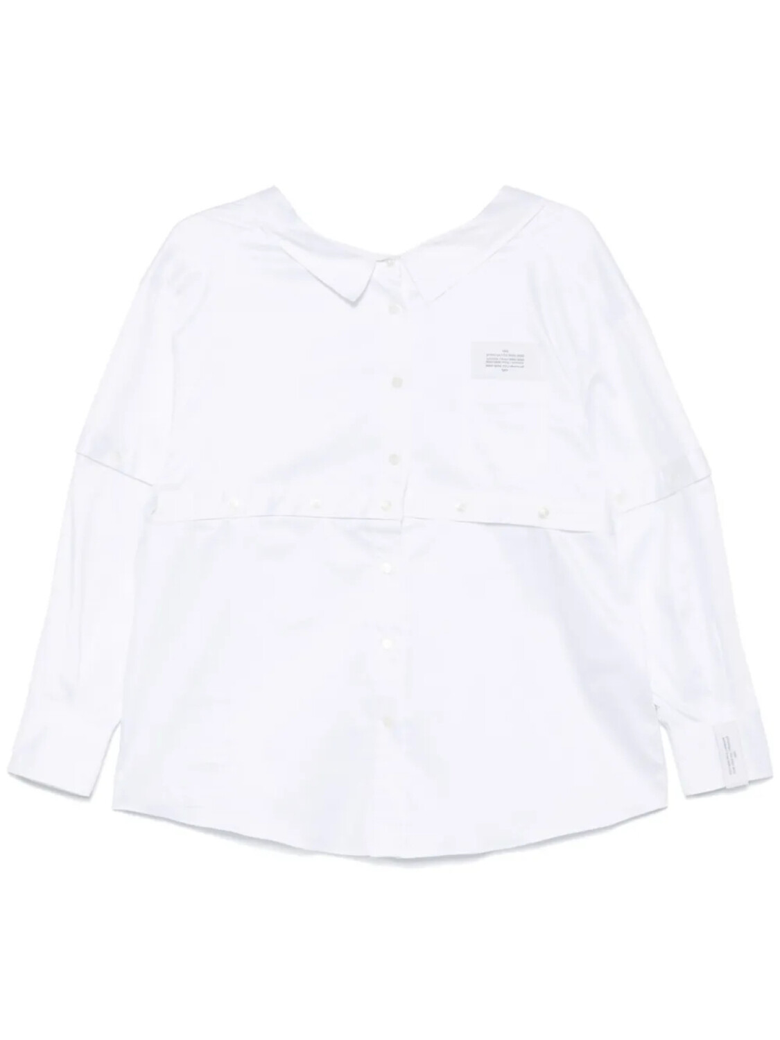 Rokh рубашка Multi-Button Broken, белый
Rokh рубашка Multi-Button Broken, белый