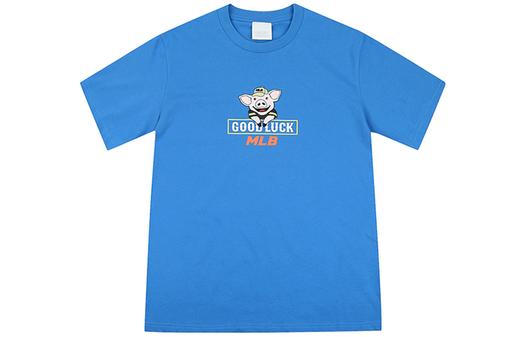 Футболка ограниченной серии «Год Дракона» в корейском стиле унисекс синяя MLB
Футболка ограниченной серии «Год Дракона» в корейском стиле унисекс синяя MLB