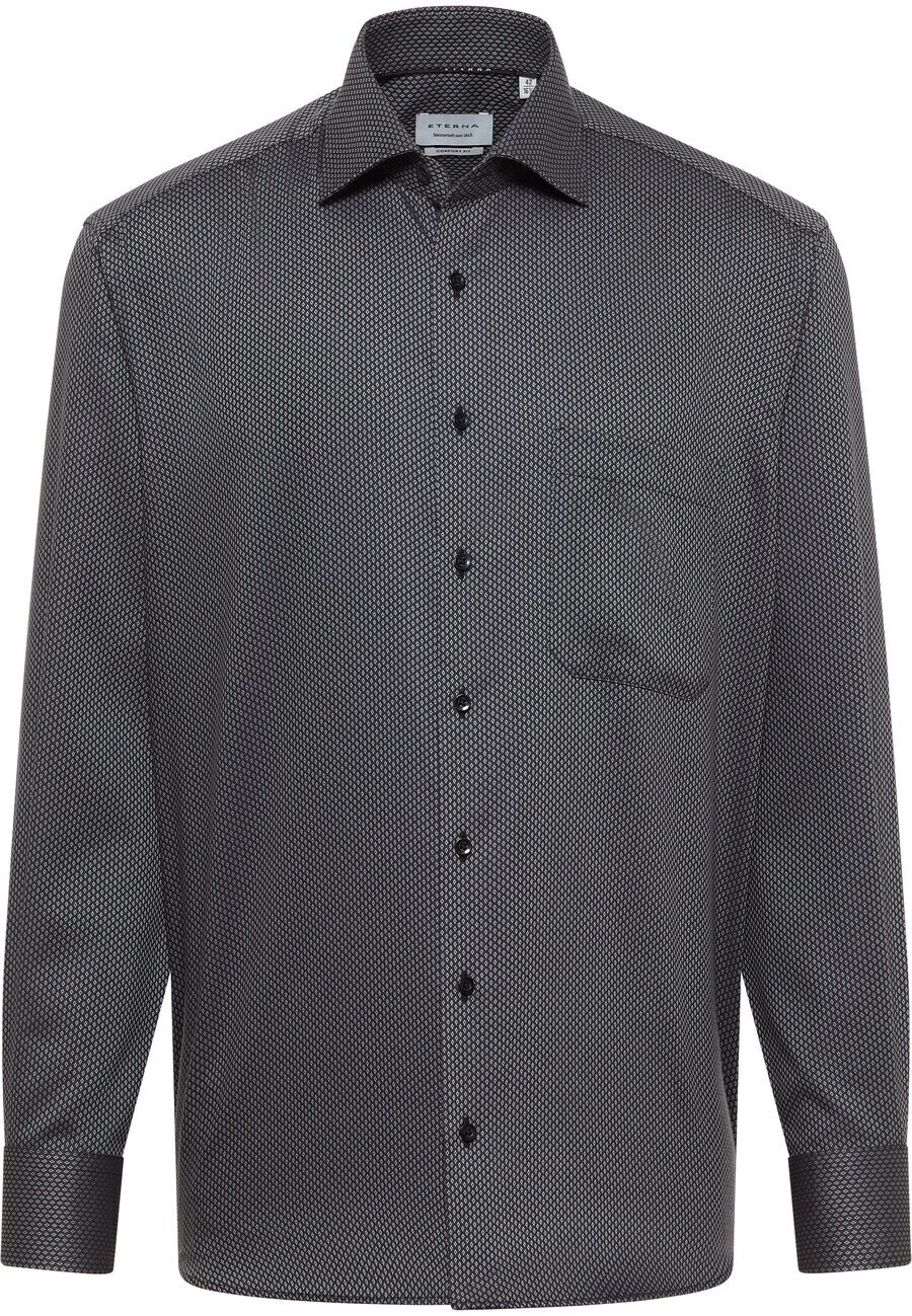 Рубашка делового кроя Comfort fit ETERNA, антрацит
Рубашка делового кроя Comfort fit ETERNA, антрацит