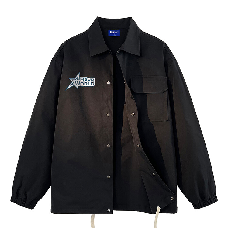 Рубашка унисекс Havr, Черный
Рубашка унисекс Havr, Черный