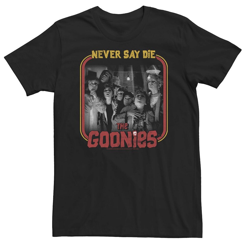 Футболка с портретом Big & Tall The Goonies Never Say Die Licensed Character, черный
Футболка с портретом Big & Tall The Goonies Never Say Die Licensed Character, черный