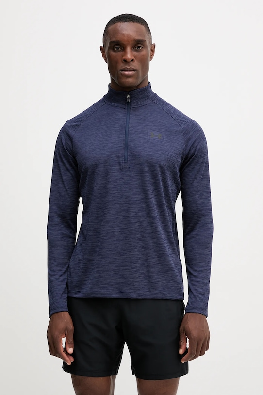 Тренировочная толстовка с технологичной текстурой Under Armour, темно-синий
Тренировочная толстовка с технологичной текстурой Under Armour, темно-синий