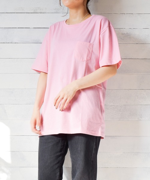 Футболка с коротким рукавом, круглым вырезом и карманом ARCHIVER, розовый
Футболка с коротким рукавом, круглым вырезом и карманом ARCHIVER, розовый