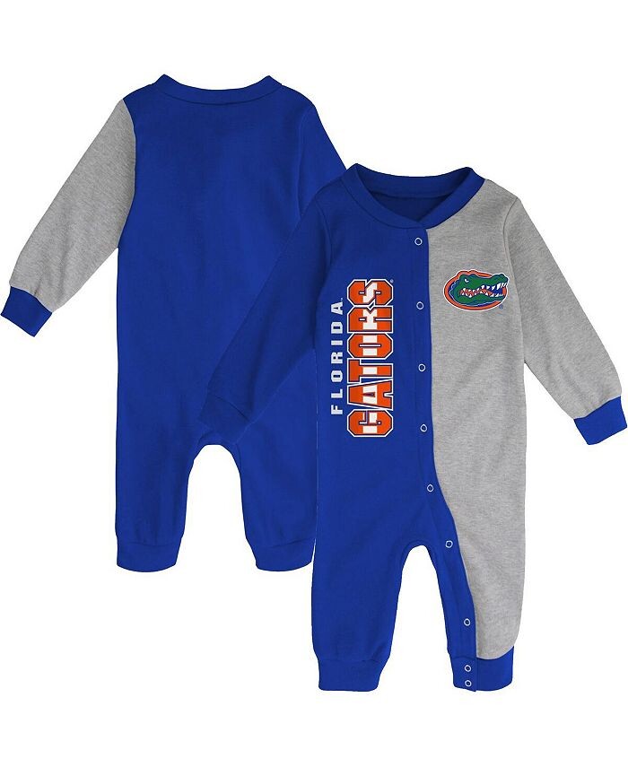 Двухцветная пижама для новорожденных для мальчиков и девочек Royal, Heather Grey Florida Gators Half-Time Outerstuff, синий
Двухцветная пижама для новорожденных для мальчиков и девочек Royal, Heather Grey Florida Gators Half-Time Outerstuff, синий