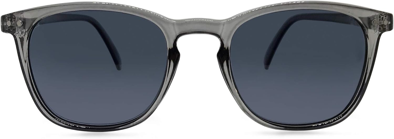 Солнцезащитные очки для чтения In Style Eyes Sidekick с полупрозрачными линзами, полностью тонированные, для мужчин и женщин, с пружинным шарниром для комфортного ношения, Grey
Солнцезащитные очки для чтения In Style Eyes Sidekick с полупрозрачными линзами, полностью тонированные, для мужчин и женщин, с пружинным шарниром для комфортного ношения, Grey