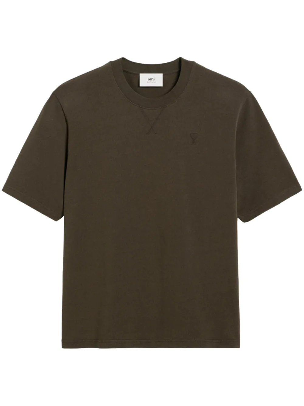 Футболка с монограммой Ami de Coeur AMI Paris, коричневый
Футболка с монограммой Ami de Coeur AMI Paris, коричневый