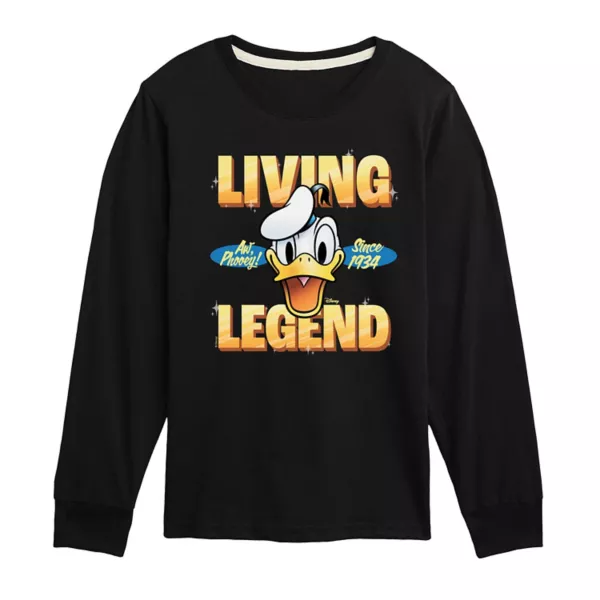 Футболка с длинным рукавом с принтом «Микки Маус и его друзья Дональд Дак» для мальчиков 8–20 лет Disney, черный
Футболка с длинным рукавом с принтом «Микки Маус и его друзья Дональд Дак» для мальчиков 8–20 лет Disney, черный