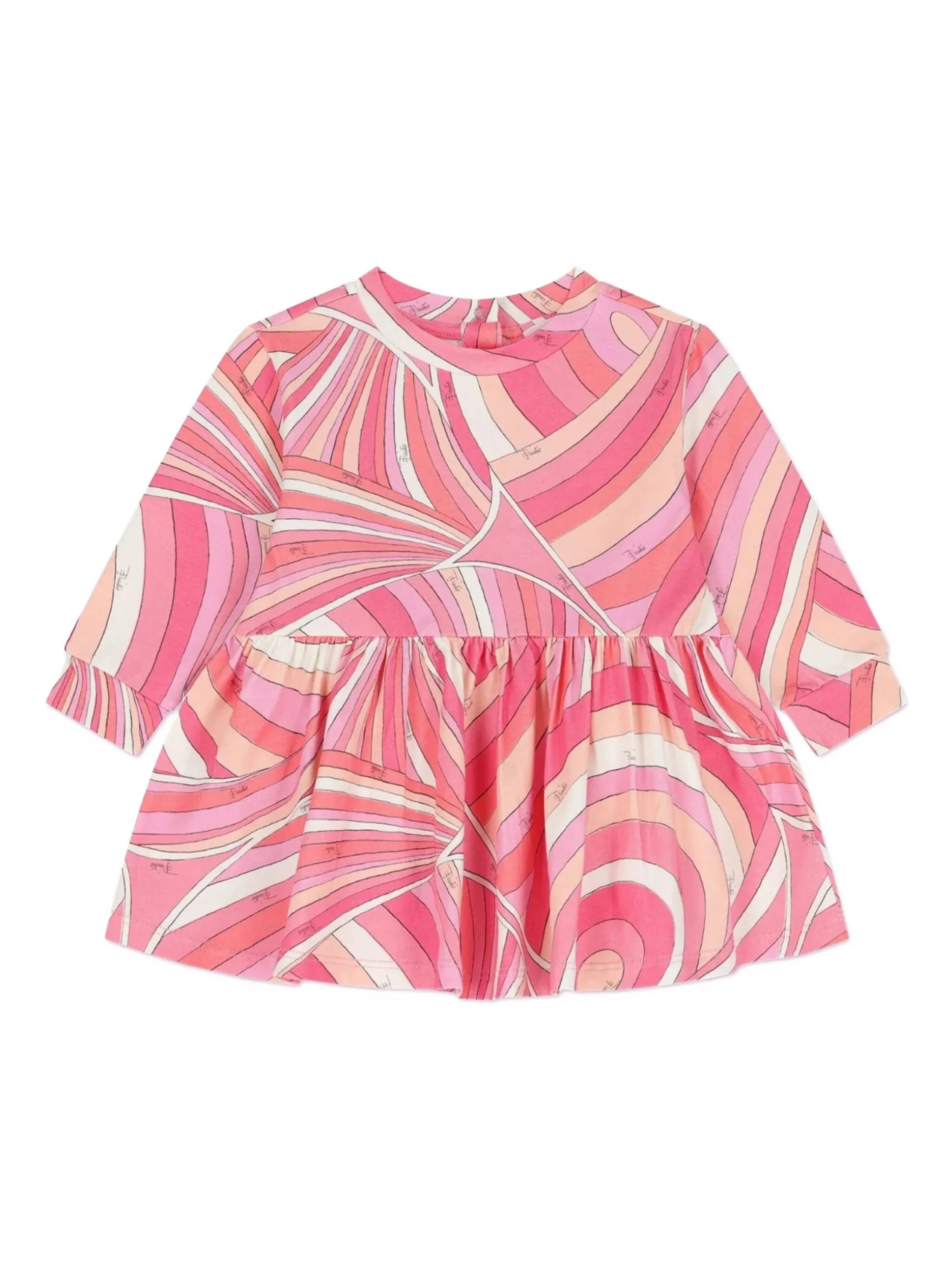 Платье с длинными рукавами и принтом Pucci Junior, розовый
Платье с длинными рукавами и принтом Pucci Junior, розовый