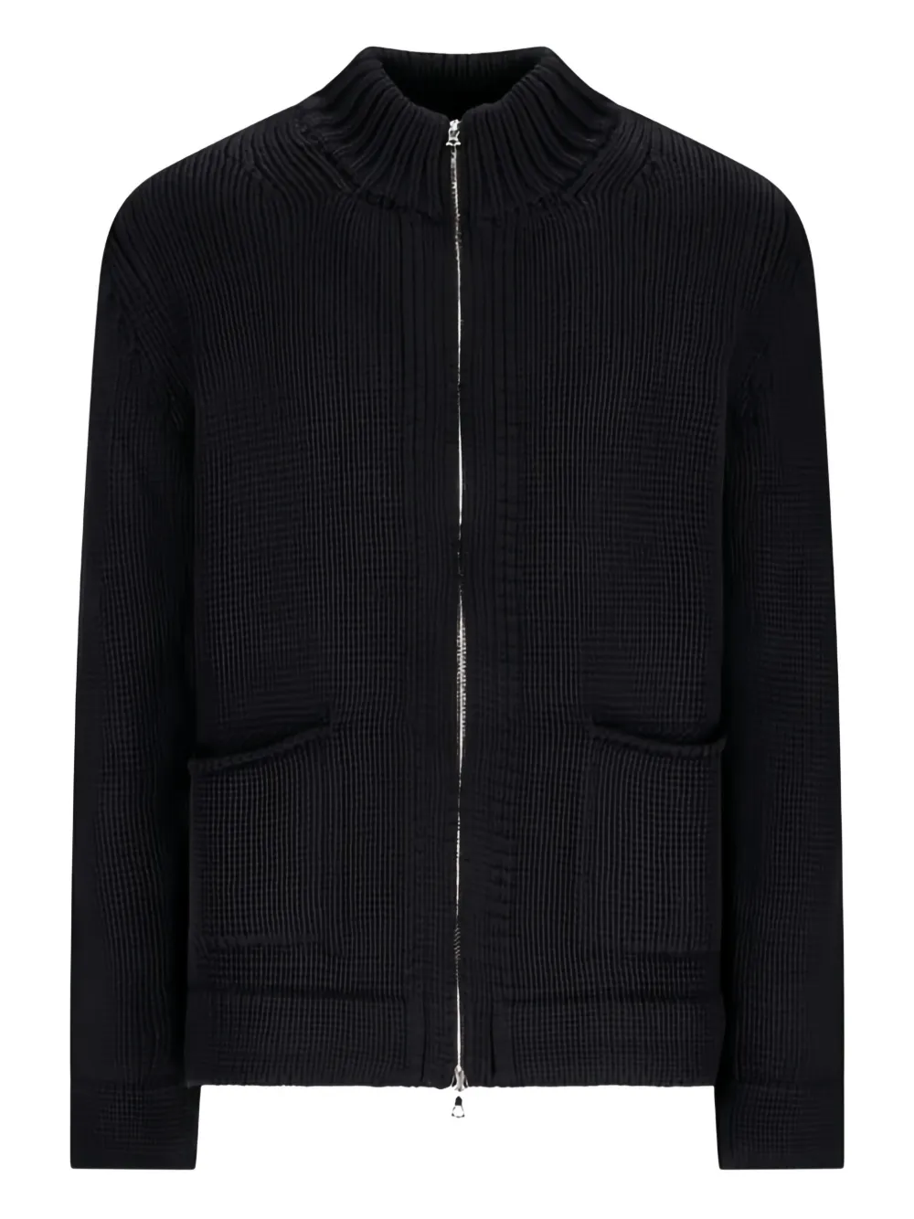 Шерстяной кардиган на молнии Fabrizio Del Carlo, черный
Шерстяной кардиган на молнии Fabrizio Del Carlo, черный