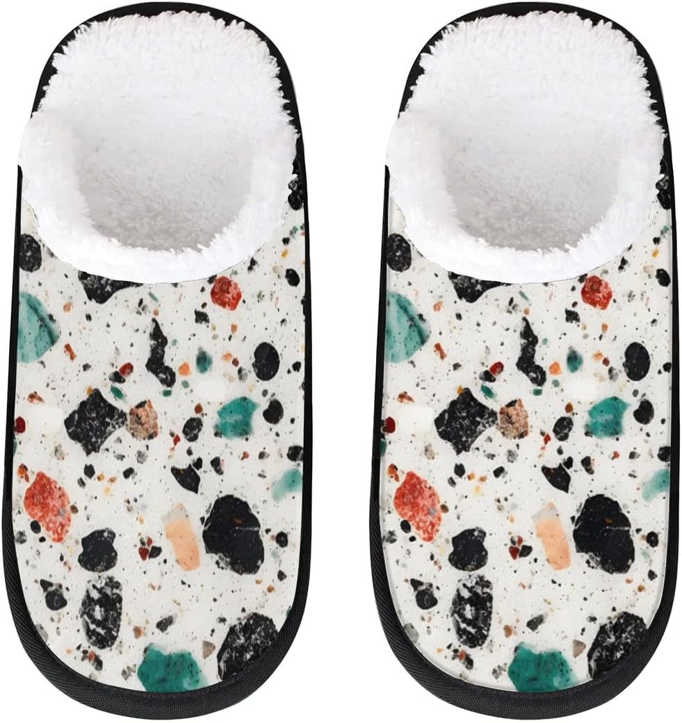 Тапочки Gublec для женщин и мужчин, уютные с нескользящей подошвой, для дома, теплые плюшевые тапочки для дома, спальни и путешествий, Marble Pattern Design
Тапочки Gublec для женщин и мужчин, уютные с нескользящей подошвой, для дома, теплые плюшевые тапочки для дома, спальни и путешествий, Marble Pattern Design