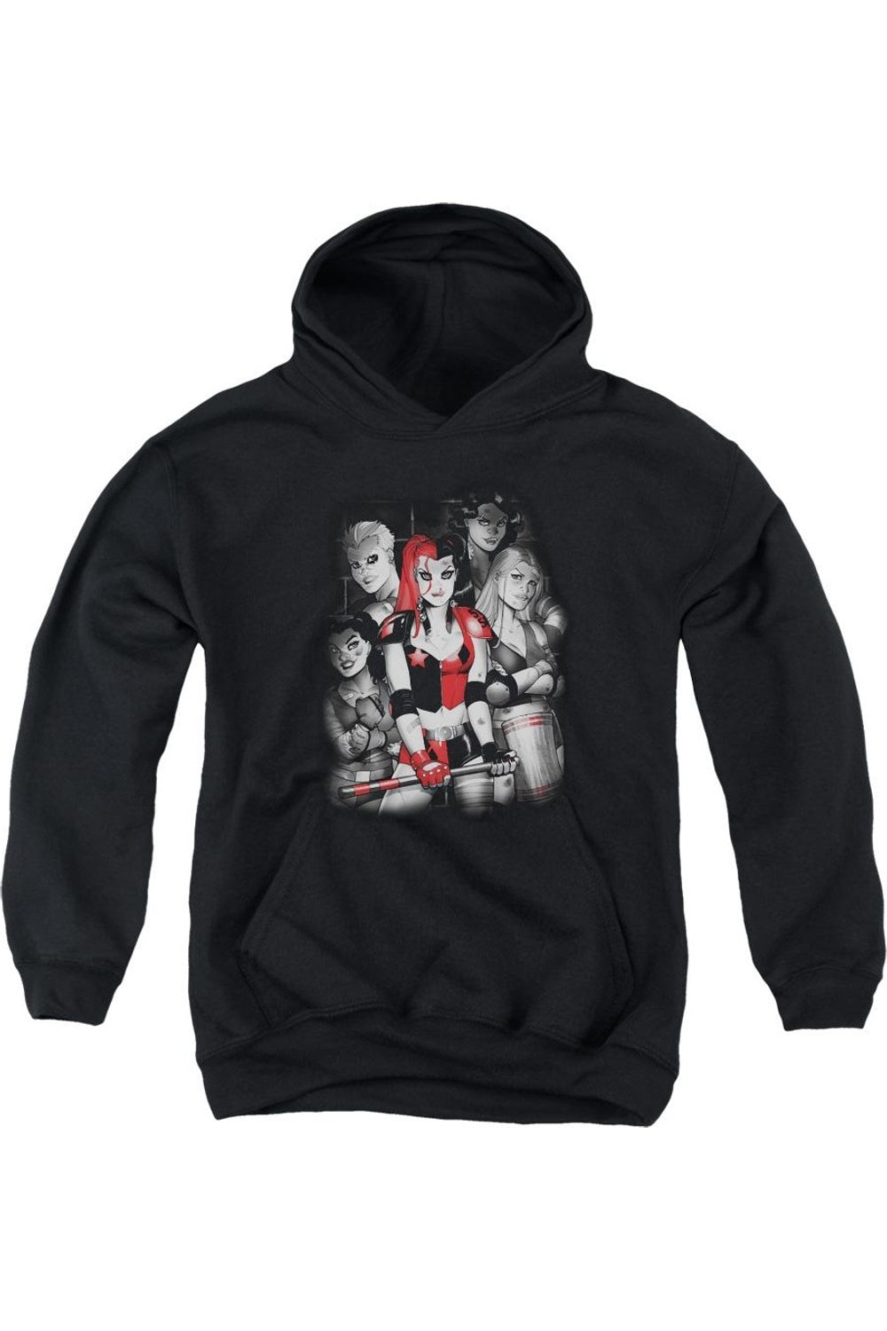 Батмен Плохие девчонки худи для молодежи Gildan, черный
Батмен Плохие девчонки худи для молодежи Gildan, черный