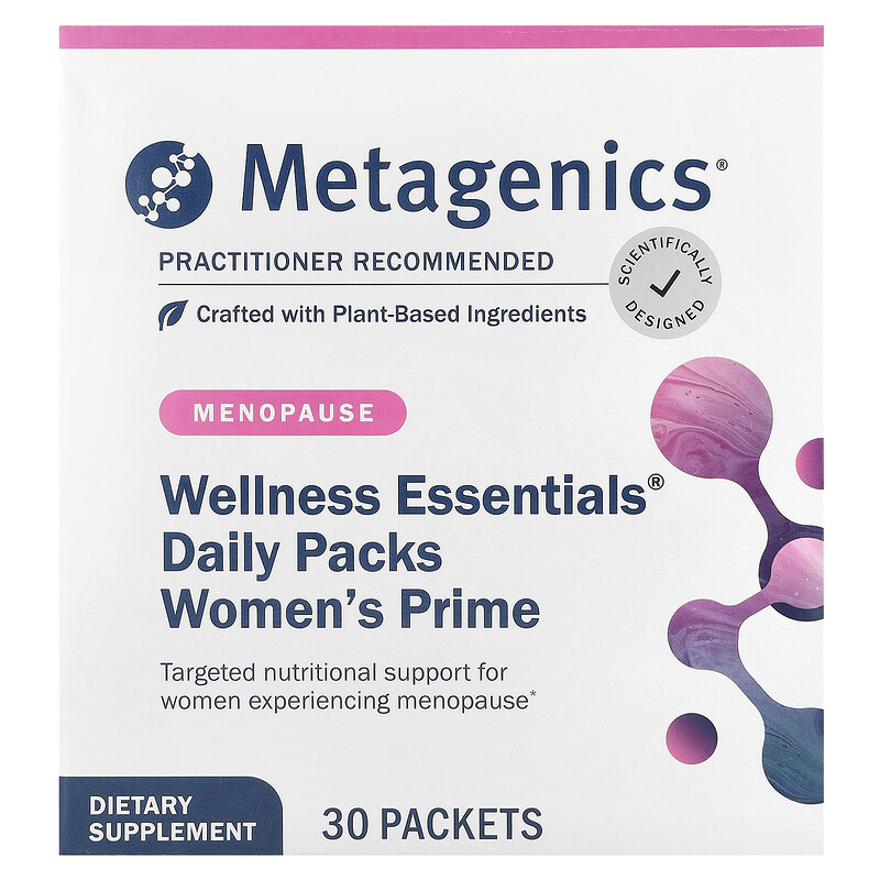 Metagenics, Wellness Essentials, Prime для женщин, 30 пакетиков
Metagenics, Wellness Essentials, Prime для женщин, 30 пакетиков