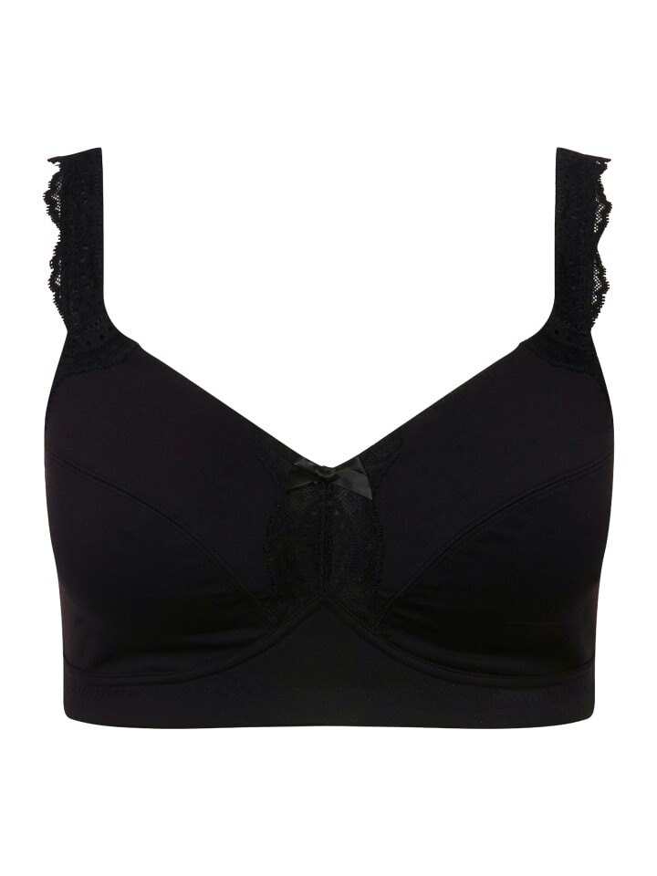 Бюстгальтер на косточках Ulla Popken BH, черный
Бюстгальтер на косточках Ulla Popken BH, черный