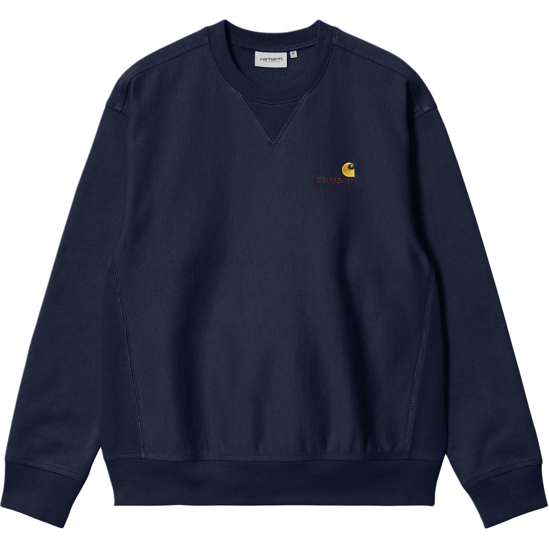 Carhartt WIP SS24 American Script свитшот унисекс Air Force Blue
Carhartt WIP SS24 American Script свитшот унисекс Air Force Blue