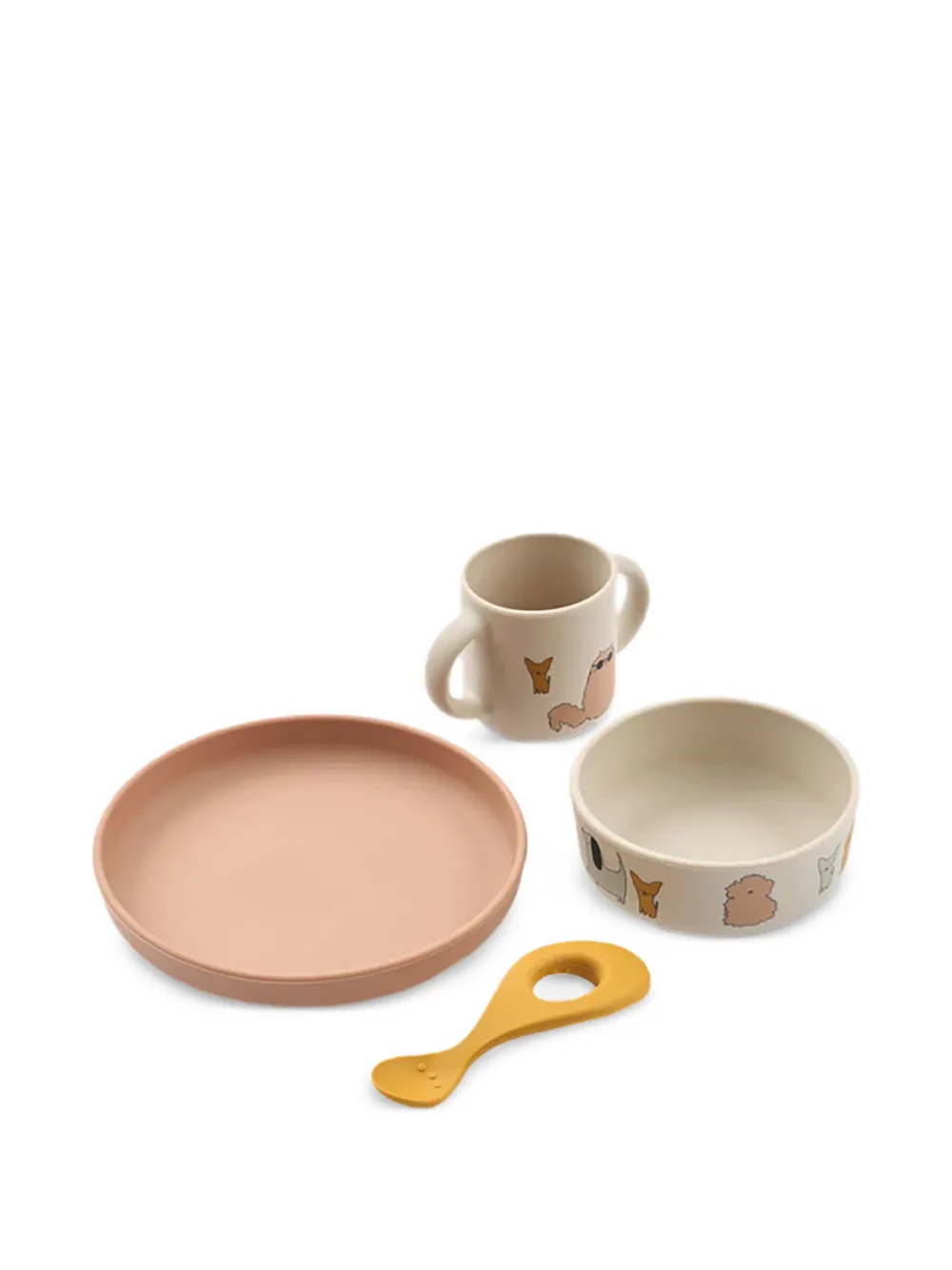 Набор посуды Vivi с принтом Liewood, розовый
Набор посуды Vivi с принтом Liewood, розовый