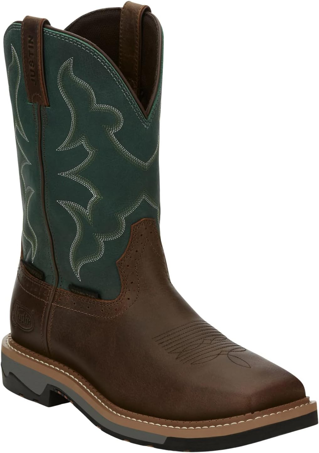 Мужские ботинки Justin Men's Boot Barn Carbide водонепроницаемые западные с композитным носком - Mj2205, коричневый
Мужские ботинки Justin Men's Boot Barn Carbide водонепроницаемые западные с композитным носком - Mj2205, коричневый