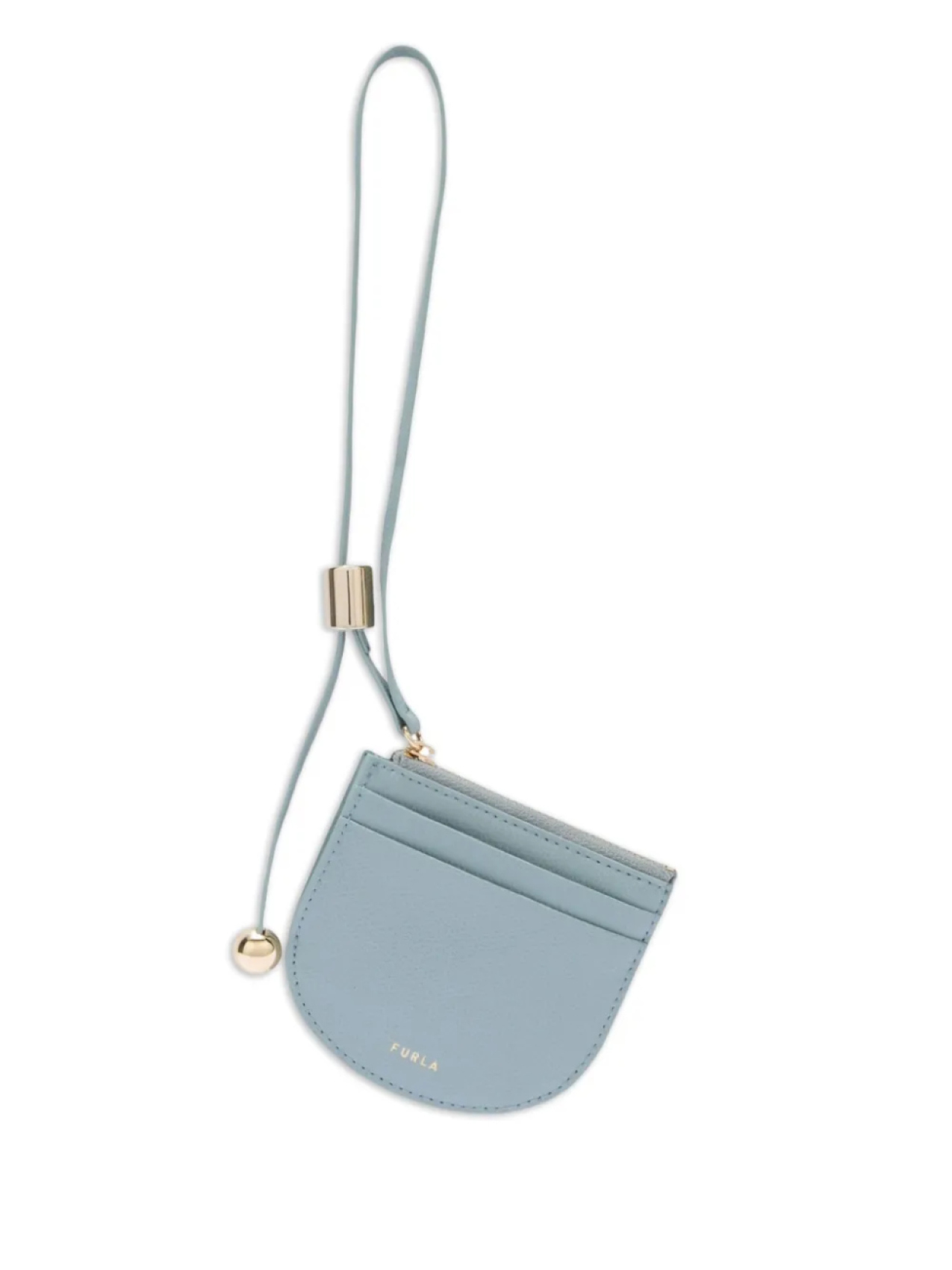 Визитница на кожаном ремешке Laura Furla, синий
Визитница на кожаном ремешке Laura Furla, синий