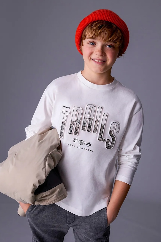 Детская хлопковая водолазка Mayoral, бежевый
Детская хлопковая водолазка Mayoral, бежевый