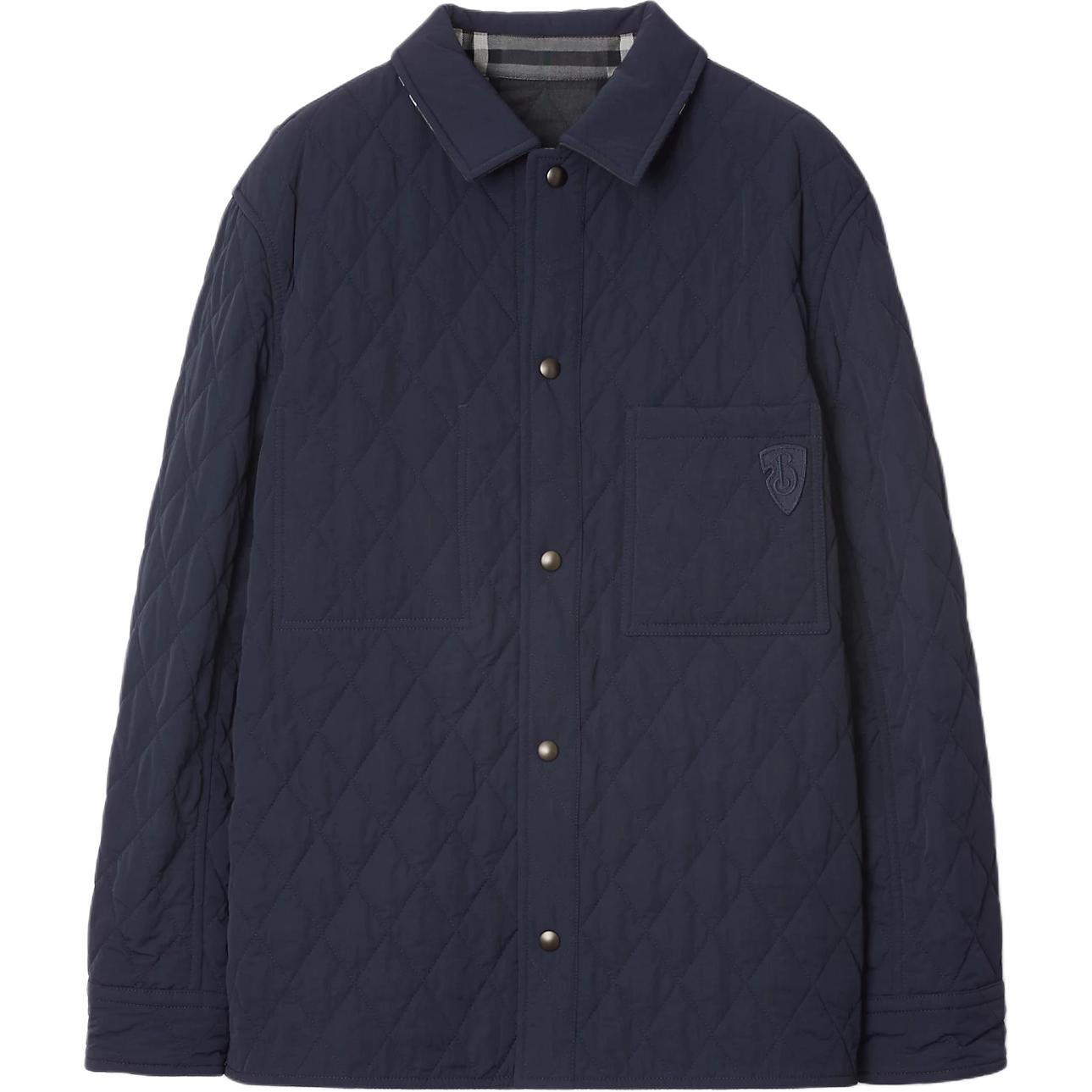 Куртка Reversible Quilted Overshirt Burberry, синий
Куртка Reversible Quilted Overshirt Burberry, синий