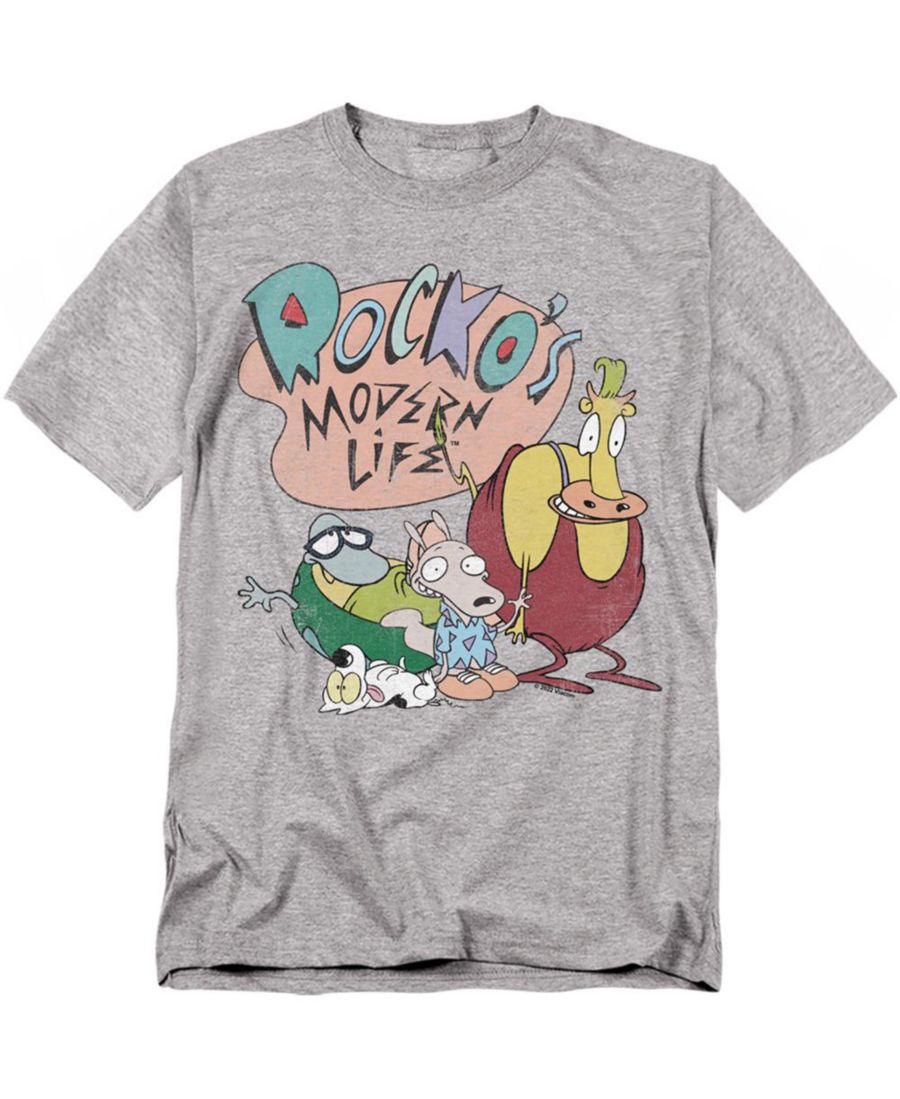 Мужская футболка с логотипом Rocko's Modern Life Logovision, Athletic heather
Мужская футболка с логотипом Rocko's Modern Life Logovision, Athletic heather