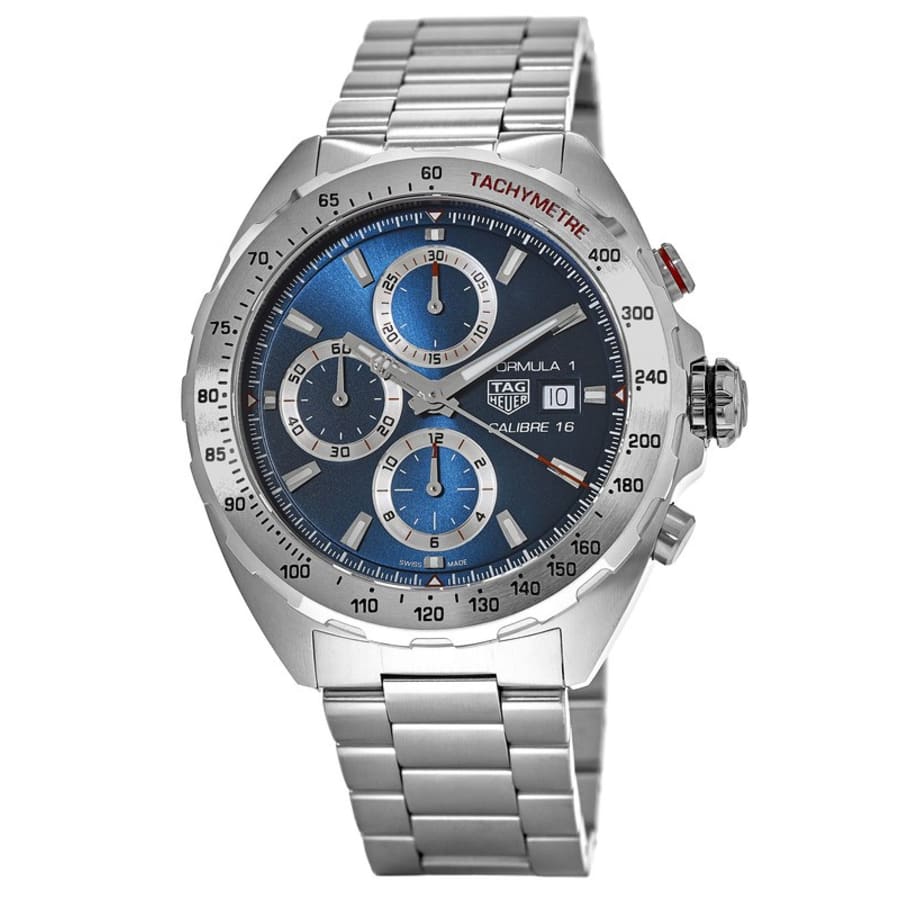 Мужские часы Tag Heuer Formula 1 с автоматическим хронографом, синим циферблатом и сталью CAZ2015.BA0876
Мужские часы Tag Heuer Formula 1 с автоматическим хронографом, синим циферблатом и сталью CAZ2015.BA0876