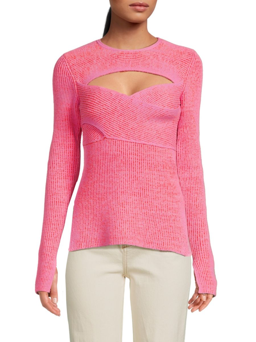 Топ с ребристым вырезом 3.1 Phillip Lim, цвет Bubblegum
Топ с ребристым вырезом 3.1 Phillip Lim, цвет Bubblegum