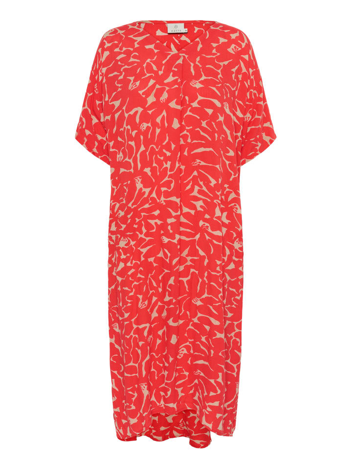 Платье BPisabella, свободного кроя, с принтом природа/красные цветы Kaffe
Платье BPisabella, свободного кроя, с принтом природа/красные цветы Kaffe