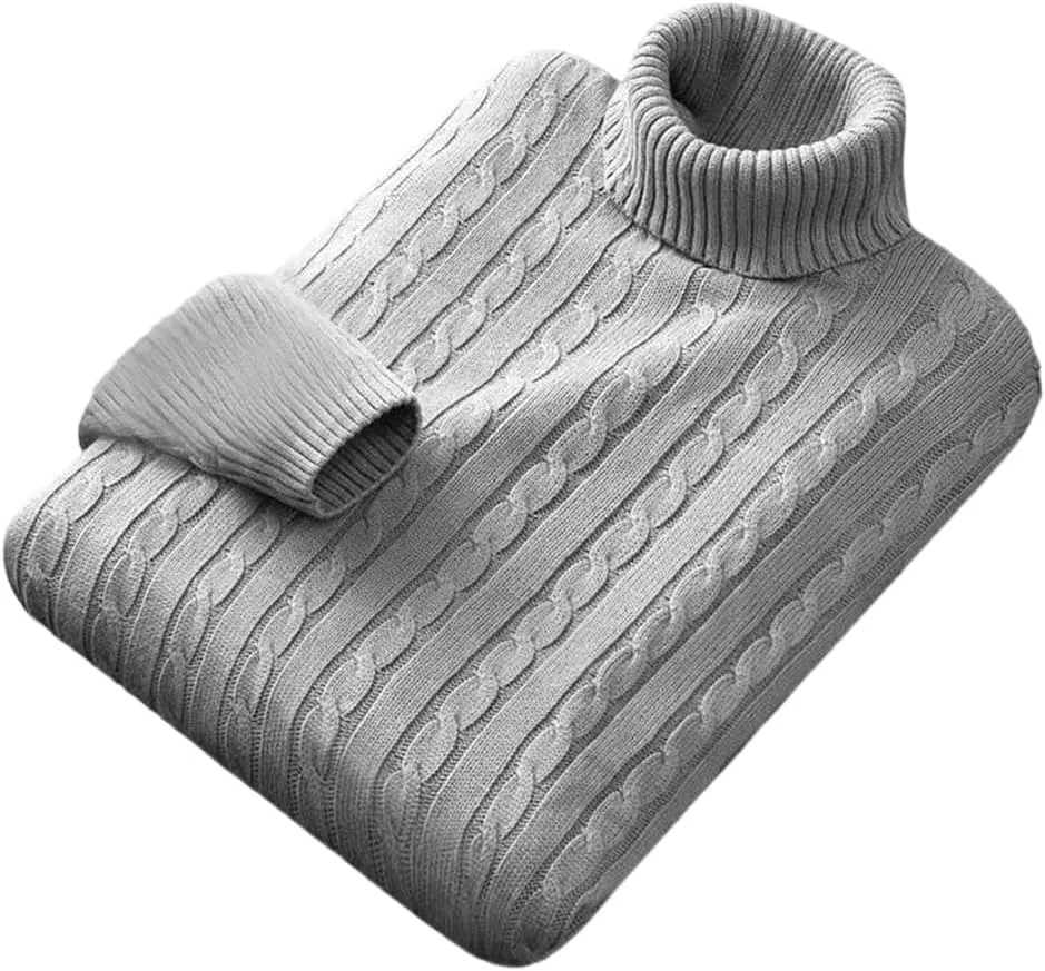 Мужской зимний водолазка толстый свитер Casual Turtle Neck однотонный теплый облегающий
Мужской зимний водолазка толстый свитер Casual Turtle Neck однотонный теплый облегающий