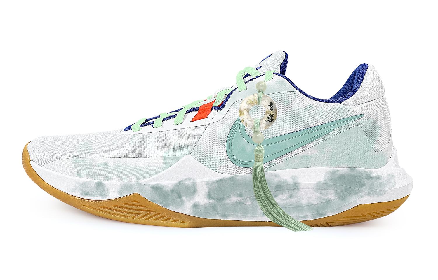 Nike Баскетбольные кроссовки Precision 6 Bamboo Ink Green Dye с низким верхом, устойчивые к скольжению, мужские, светло-голубые
Nike Баскетбольные кроссовки Precision 6 Bamboo Ink Green Dye с низким верхом, устойчивые к скольжению, мужские, светло-голубые