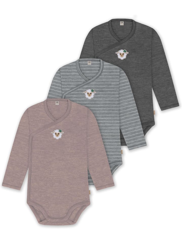 Normani Outdoor Sports Набор из 3 детских боди-пеленок для малышей, антрацитово-серо-розового цвета
Normani Outdoor Sports Набор из 3 детских боди-пеленок для малышей, антрацитово-серо-розового цвета