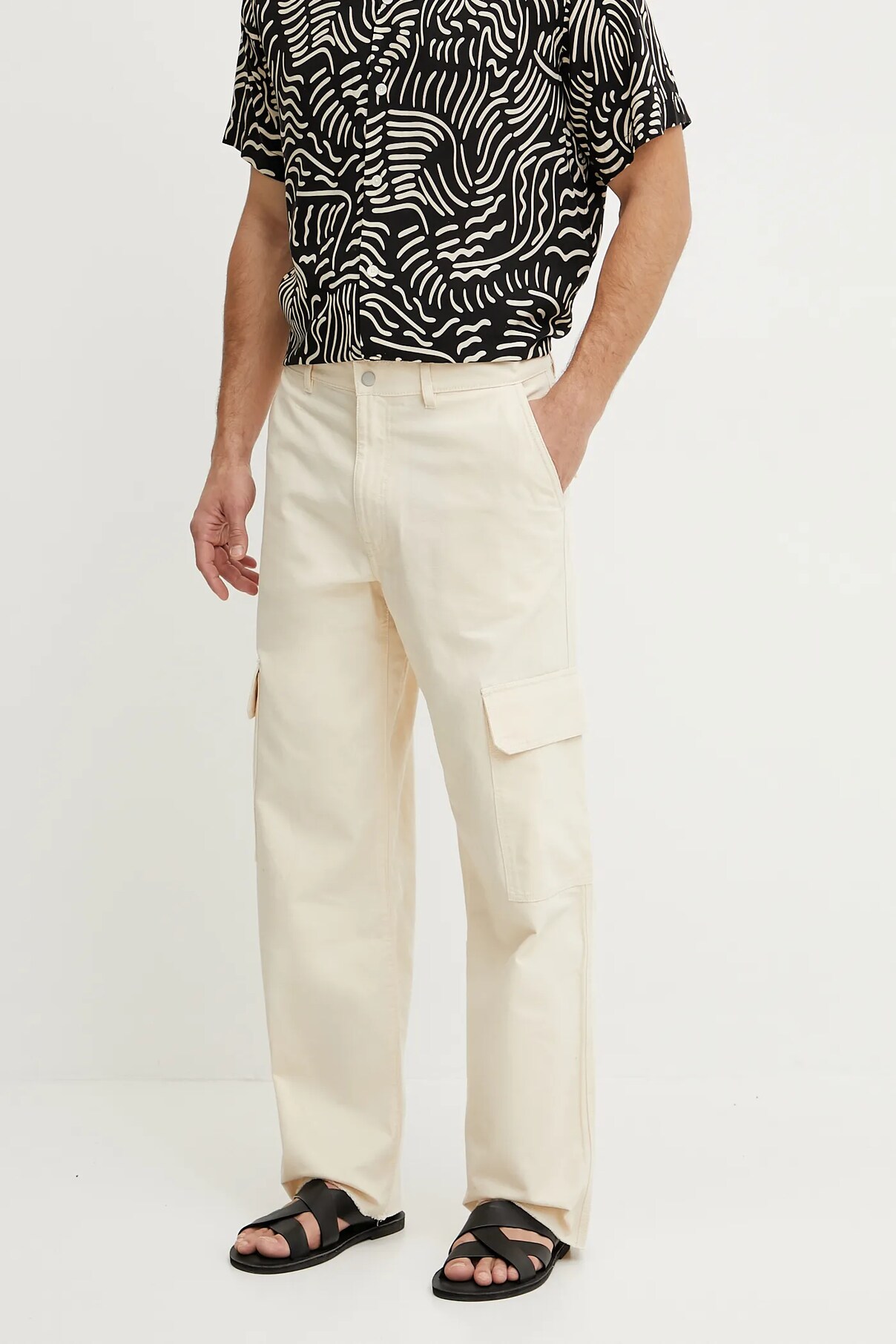 Хлопковые брюки OAS, бежевый
Хлопковые брюки OAS, бежевый