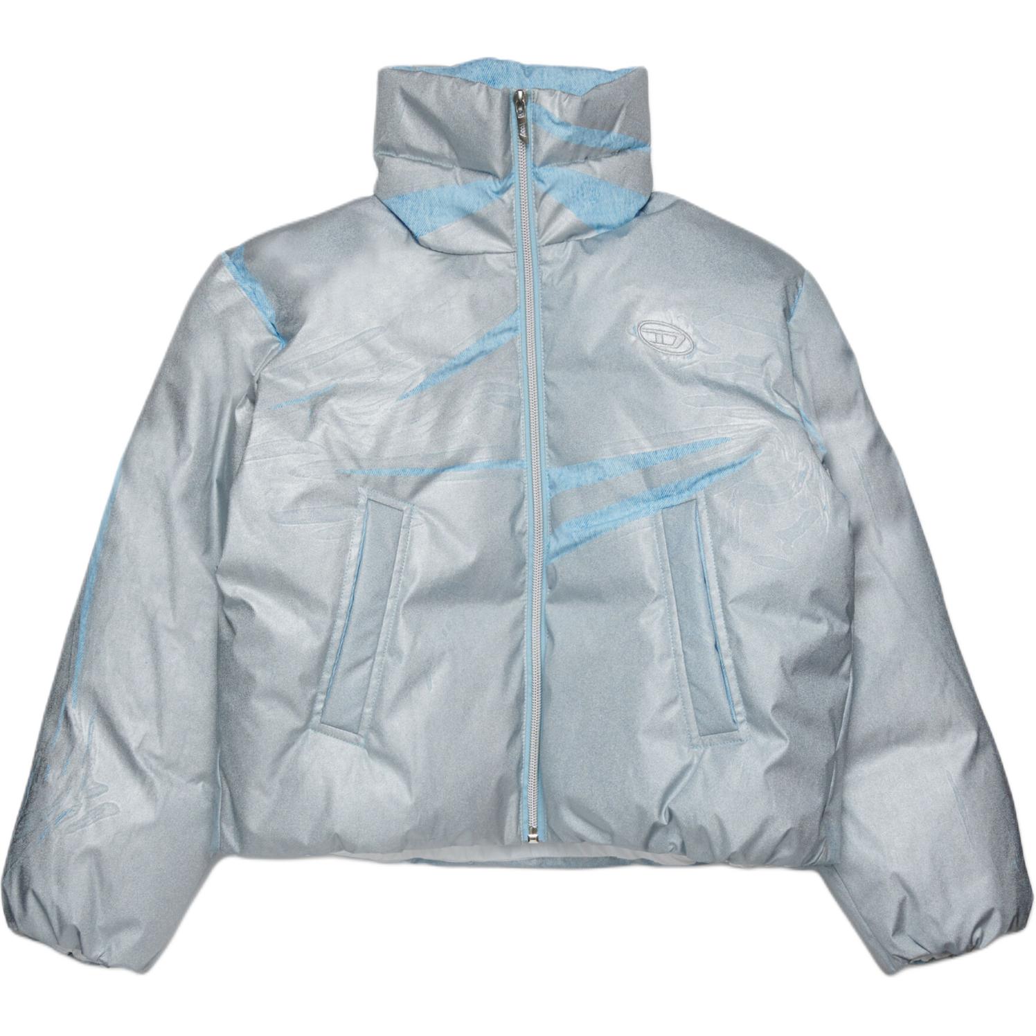 Детская утепленная куртка с воротником-водолазкой DIESEL, светло-синий
Детская утепленная куртка с воротником-водолазкой DIESEL, светло-синий