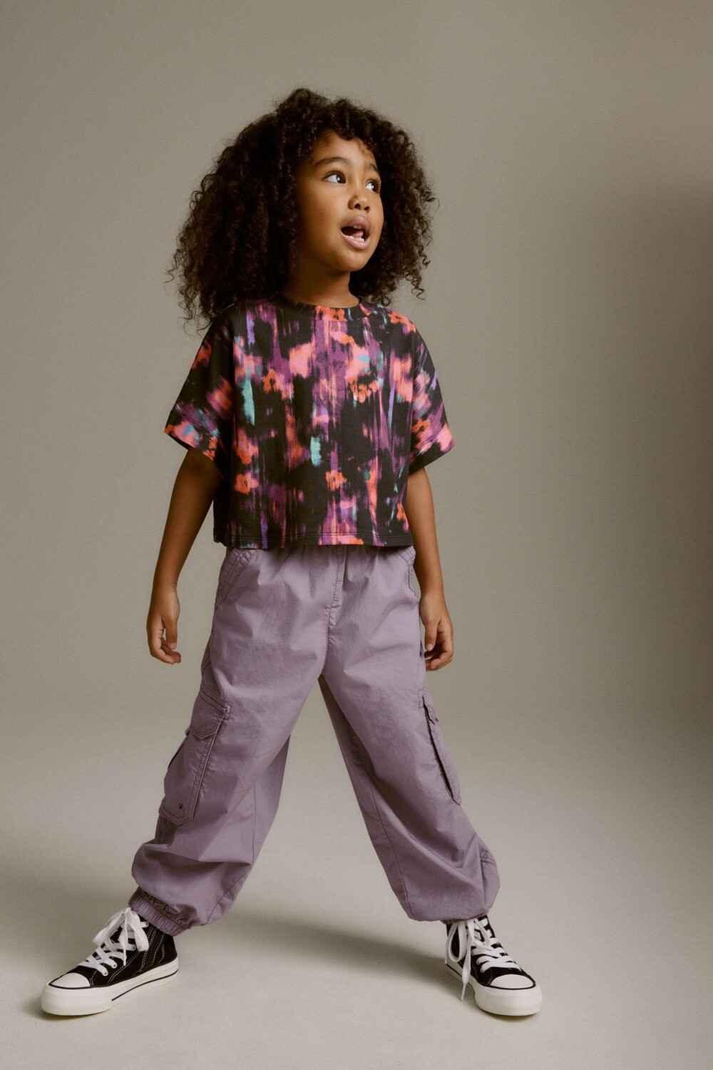 Боевые брюки широкого кроя (3-16 лет) Next, фиолетовый
Боевые брюки широкого кроя (3-16 лет) Next, фиолетовый