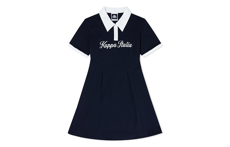 Женское платье с коротким рукавом Kappa цвета полуночно-синий, Полуночно-синий черный-906
Женское платье с коротким рукавом Kappa цвета полуночно-синий, Полуночно-синий черный-906