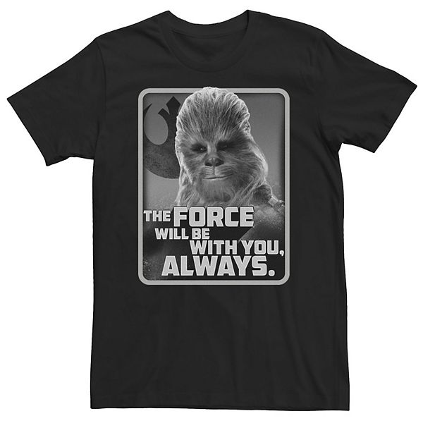 Футболка Big & Tall The Rise of Skywalker Chewie with You Always Star Wars
Футболка Big & Tall The Rise of Skywalker Chewie with You Always Star Wars