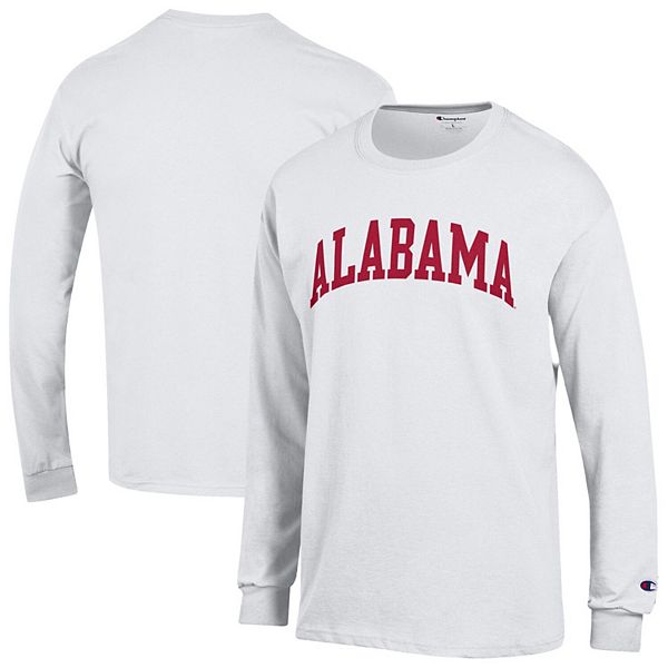 Мужская белая футболка Alabama Crimson Tide Basic Arch с длинным рукавом Champion
Мужская белая футболка Alabama Crimson Tide Basic Arch с длинным рукавом Champion