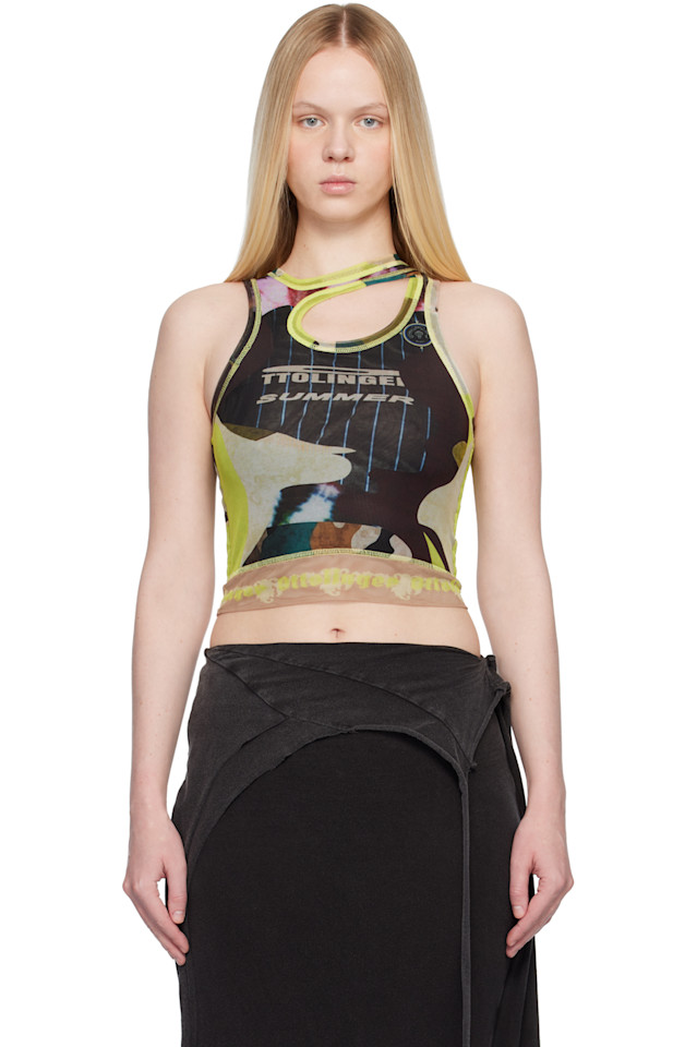 Ottolinger Эксклюзивная разноцветная сетчатая майка от Ssense
Ottolinger Эксклюзивная разноцветная сетчатая майка от Ssense