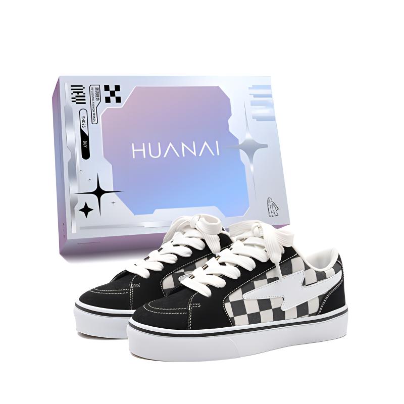 HUANAI Износостойкие дышащие низкие скейтерские кроссовки унисекс классический черный, цвет Classic Black
HUANAI Износостойкие дышащие низкие скейтерские кроссовки унисекс классический черный, цвет Classic Black